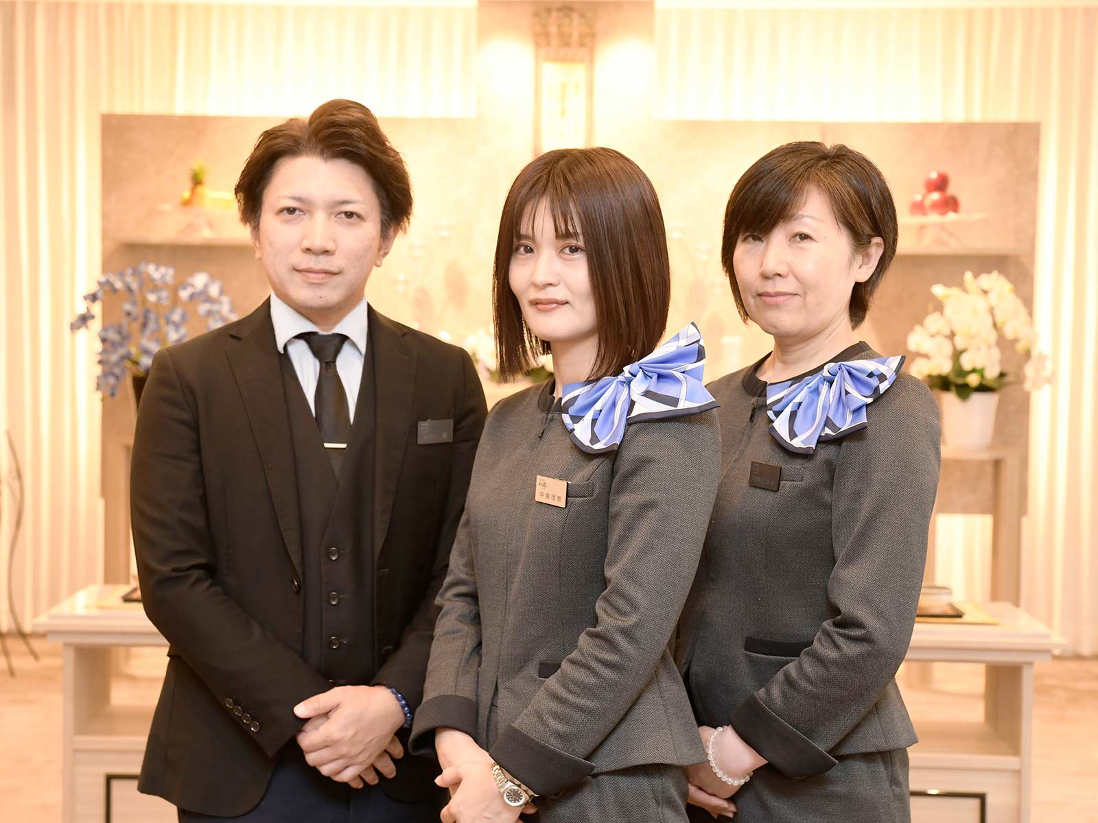 1級葬祭ディレクターの私たちにお任せください